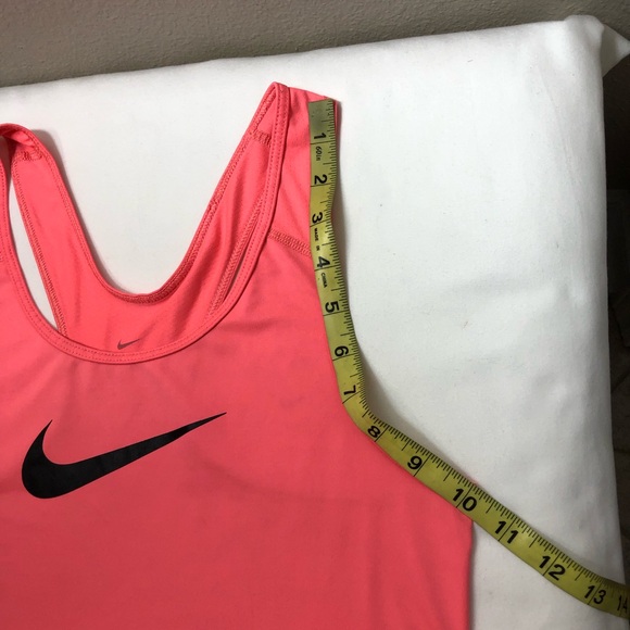 Nike Dri-Fit Peachy Pink Racerback Athletic Gym Yoga Tank Top Size M - Picture 9 of 11